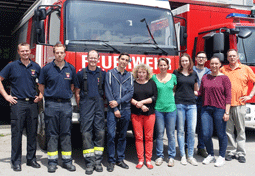 Feuerwehr Loeschuebung