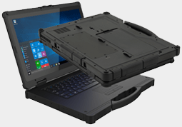 Rugged Notebook der für rauhe Umgebung und ruppige Anwendungen