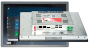 FlatMan 10.1Zoll Mulitouch Panel PC HMI Einbaukompatibel mit Siemens DP900