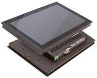 FlatMan AE156 Multitouch PanelPC mit PCAP und Klemmwinkelbefestigung 