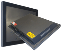 FlatMan 17zoll Anbau-Multitouch-Panel-PC