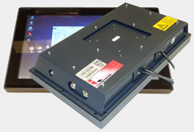 FlatMan 15.6" Multitouch Panel PC mit integrierter USV und Klimakontroller